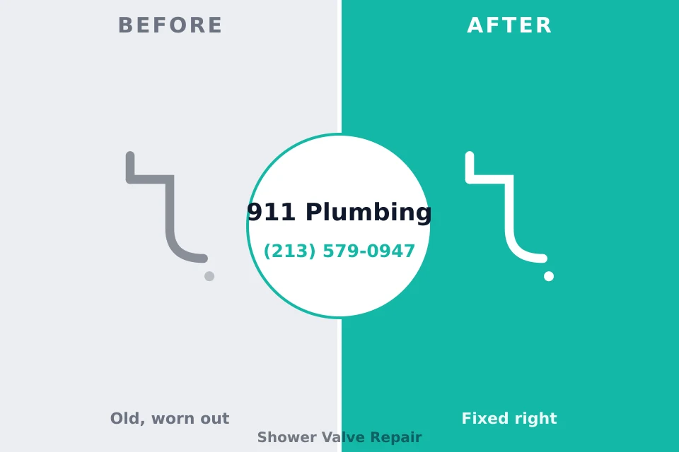 Before and after: plumbing company Tonkawa, OK